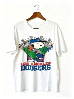 90S Los Angeles Dodgers Retro Graphic Baseball Fan Womens Mens T-shirt Unisex